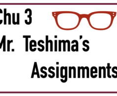 MrTeshima's Assignments